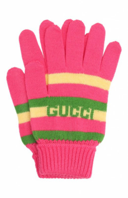 Шерстяные перчатки Gucci